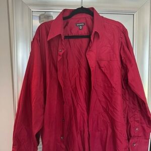 George Deep Red Shirt
